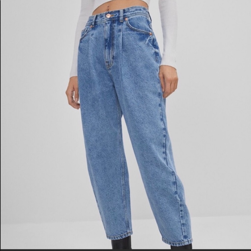 Bershka Denim Balloon Style Jeans